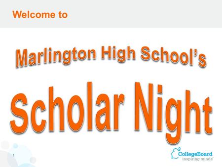Welcome to 1. The Honors Program at Marlington High School.