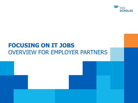FOCUSING ON IT JOBS OVERVIEW FOR EMPLOYER PARTNERS.