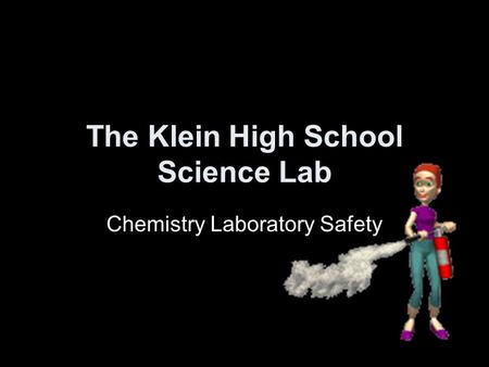The Klein High School Science Lab