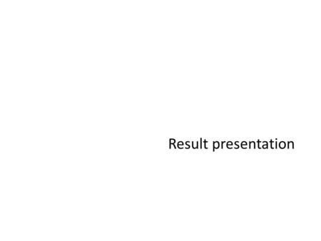 Result presentation. Search Interface Input and output functionality – helping the user to formulate complex queries – presenting the results in an intelligent.