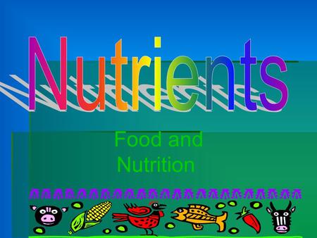 Nutrients Food and Nutrition.