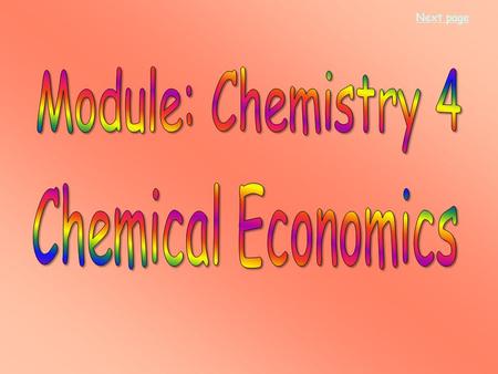 Next page. The units in this module are: Click on the links to take to the topic you wish to revise. C4a – Acids and bases C4b – Reacting masses C4c –