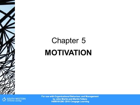 Chapter 5 MOTIVATION.