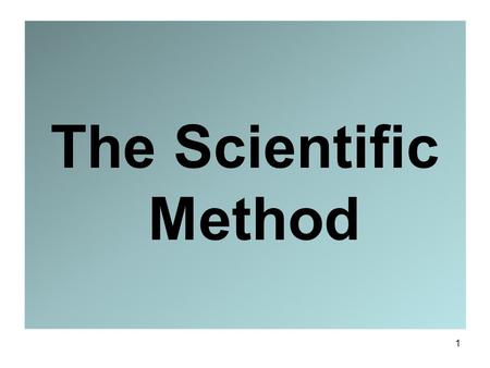 The Scientific Method 1. 2 3 Key Issues in Human Development 1- Heredity and Environment Heredity-oriented theories assume an important role of underlying.
