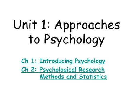 Evaluating research methods in psychology a case study approach