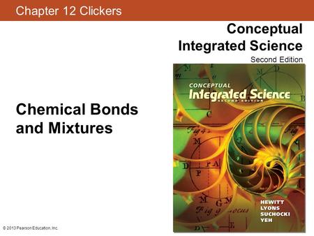 Chemical Bonds and Mixtures
