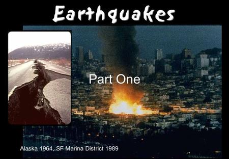 Part One. Elastic Rebound Theory The elastic rebound theory is an explanation for how energy is spread during earthquakes. As plates shift on opposite.