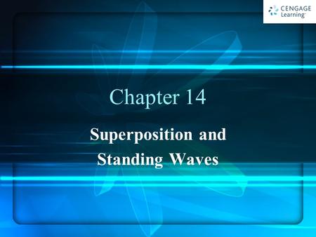 Superposition and Standing Waves