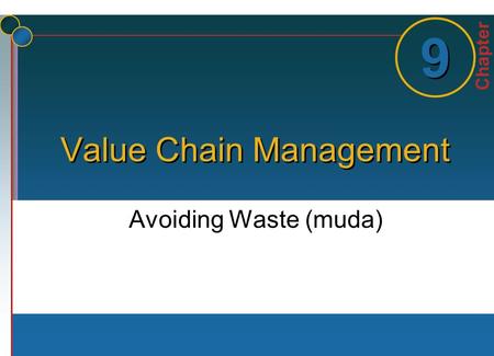 Value Chain Management