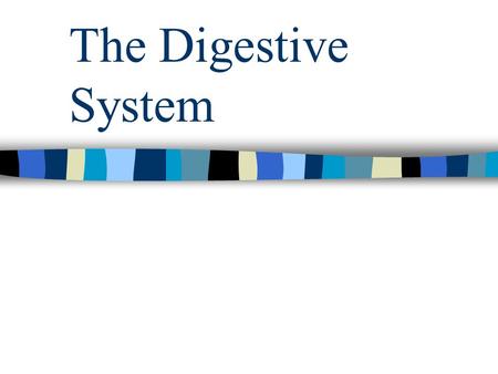 The Digestive System. pH lecture Functions of Digestive System Ingestion – active, conscious process of taking materials into mouth Mechanical Processing.