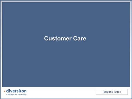 (second logo) Customer Care (second logo) Customer Care.