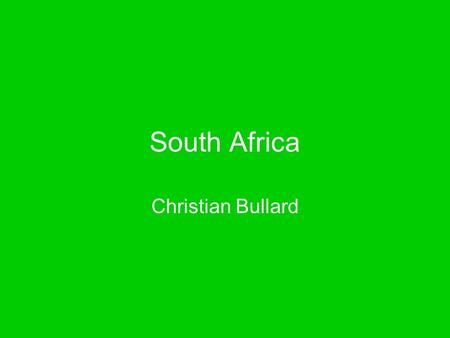 South Africa Christian Bullard. Presidential Quote According to JFK, he once said: “ A nation which has forgotten the quality of courage which in the.