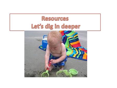 Infant Toddler Pre-Kindergarten Explore OCDEL’s various resources Understand the intended use of each resource Identify contact for resource shipping.