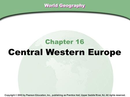 Central Western Europe
