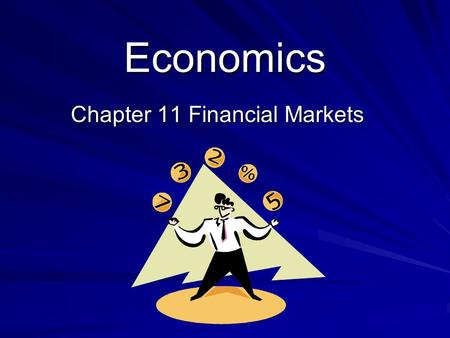 Chapter 11 Financial Markets