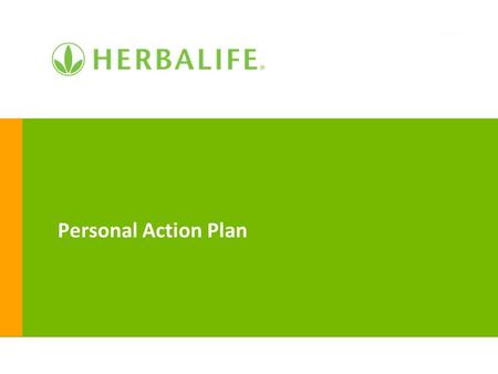 Personal Action Plan.