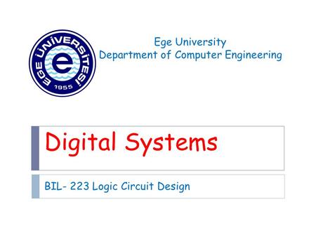 Department of Computer Engineering