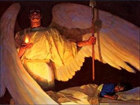 Angels in the Bible Mentioned over 300 times in the Bible Mentioned over 165 times in the NT Greek word angelos means messenger or star.