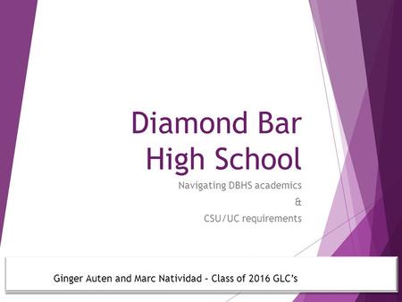 Diamond Bar High School
