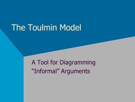 A Tool for Diagramming “Informal” Arguments