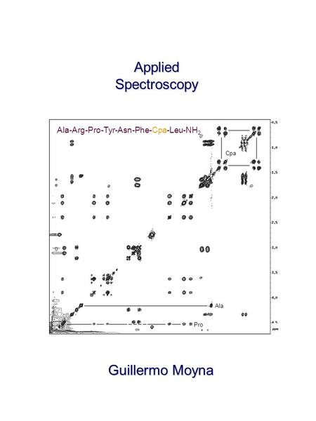 AppliedSpectroscopy Guillermo Moyna Guillermo Moyna Cpa Ala Pro Ala-Arg-Pro-Tyr-Asn-Phe-Cpa-Leu-NH 2.