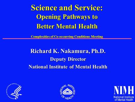 Science and Service: Opening Pathways to Better Mental Health