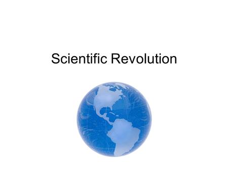 Scientific Revolution. Some Middle Ages scholars sought answers about the natural world from the church. In the mid-1500s, others began to think in new.