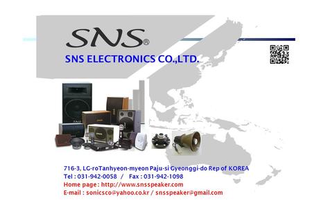 SNS ELECTRONICS CO.,LTD. ver