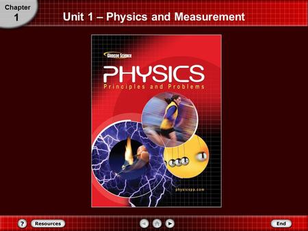 Unit 1 – Physics and Measurement