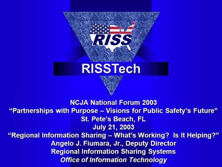 “Partnerships with Purpose – Visions for Public Safety’s Future”
