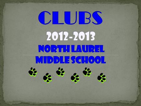 Students: Please WRITE down the name and the sponsor of the club you wish to join. During open club sign-ups (THURSDAY AND FRIDAY), you will go to that.