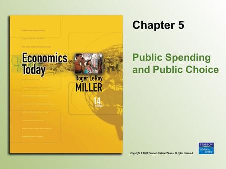 Public Spending and Public Choice