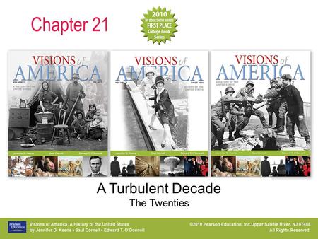Chapter 21 A Turbulent Decade The Twenties.
