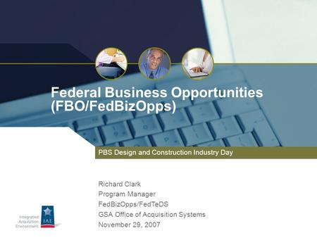 Federal Business Opportunities (FBO/FedBizOpps)