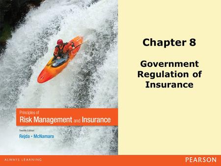 Government Regulation of Insurance