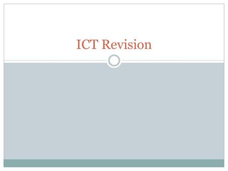ICT Revision. Database – Data Management The insertion and deletion of fields The insertion and deletion of records Tables to be linked together The editing.