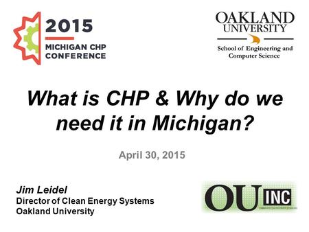 What is CHP & Why do we need it in Michigan?