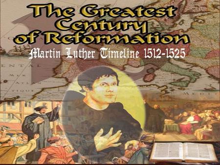 1512 October 19-Doctor of Theology 1512-October- Starts teaching at the University of Wittenberg. 1514- Luther becomes priest for Wittenberg’s city church.