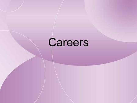 Careers. Careers in design include… Careers Architect Careers.