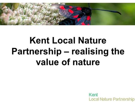 Kent Local Nature Partnership – realising the value of nature.