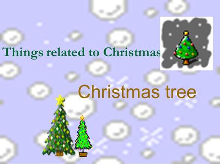 Things related to Christmas Christmas tree. Jingle bell ballons.