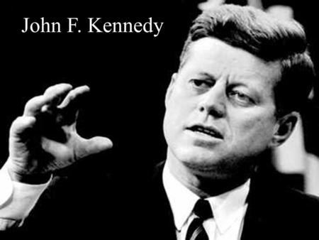 John F. Kennedy. The Election of 1960 The election of 1960 was the closest since 1884; Kennedy defeated Richard Nixon by fewer than 119,000 votes.