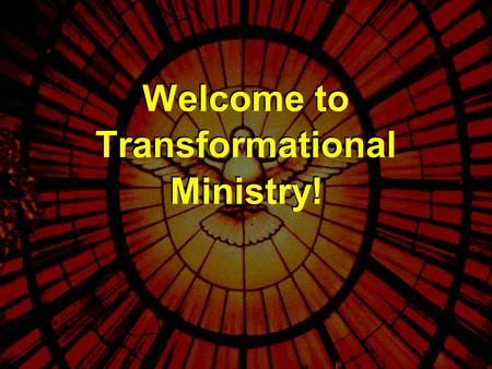 Welcome to Transformational Ministry!. 1991 Churchwide Evangelism Strategy ELCA Decade of Evangelism 1991 Churchwide Evangelism Strategy ELCA Decade of.