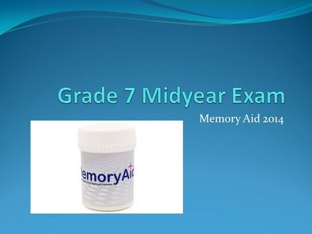 Memory Aid 2014. Prime and Composite Numbers Prime number has only 2 divisors: E.g. 17 has 1 and 17. Composite number has more than 2 divisors: E.g. 24.