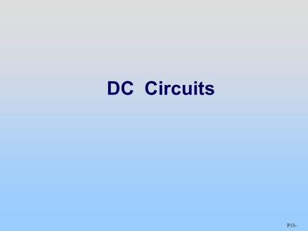 DC Circuits P10-.