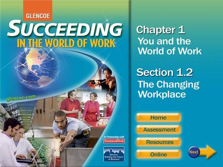 2 Read to Learn How the workplace is affected by forces such as changing technology and the global economy How to evaluate job outlooks when making career.