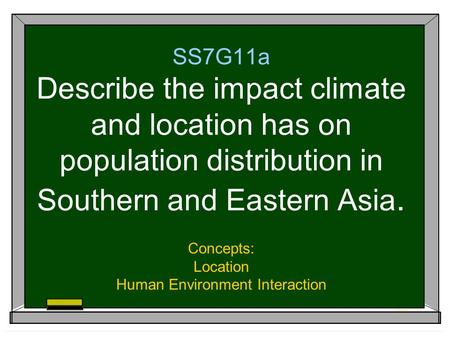 Concepts: Location Human Environment Interaction