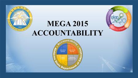 MEGA 2015 ACCOUNTABILITY. MEGA Conference 2015 ACCOUNTABILITY MODEL INFORMATION SUBJECT TO CHANGE The Metamorphosis of Accountability in Alabama.