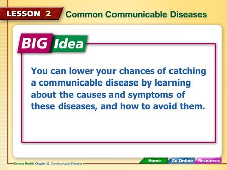 You can lower your chances of catching a communicable disease by learning about the causes and symptoms of these diseases, and how to avoid them.