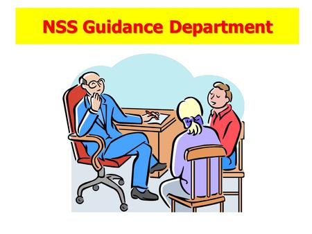 NSS Guidance Department. Alphabetical Division of Counsellors 416-393-2084 #20041 A,B,X-Z Mark Szwarc #20041 #20045 C-GJennifer Carlesso #20045 #20044.